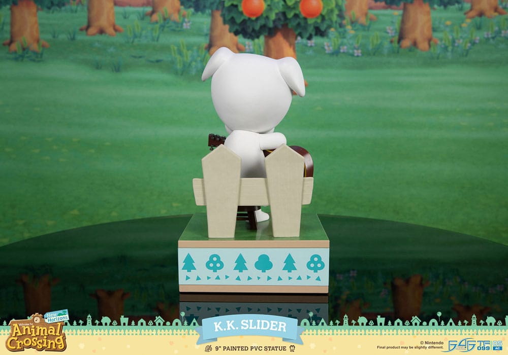 PREORDINE 09/2025 Animal Crossing: New Horizons Statue K.K. Slider 22 cm (PREORDINE NON CANCELLABILE)