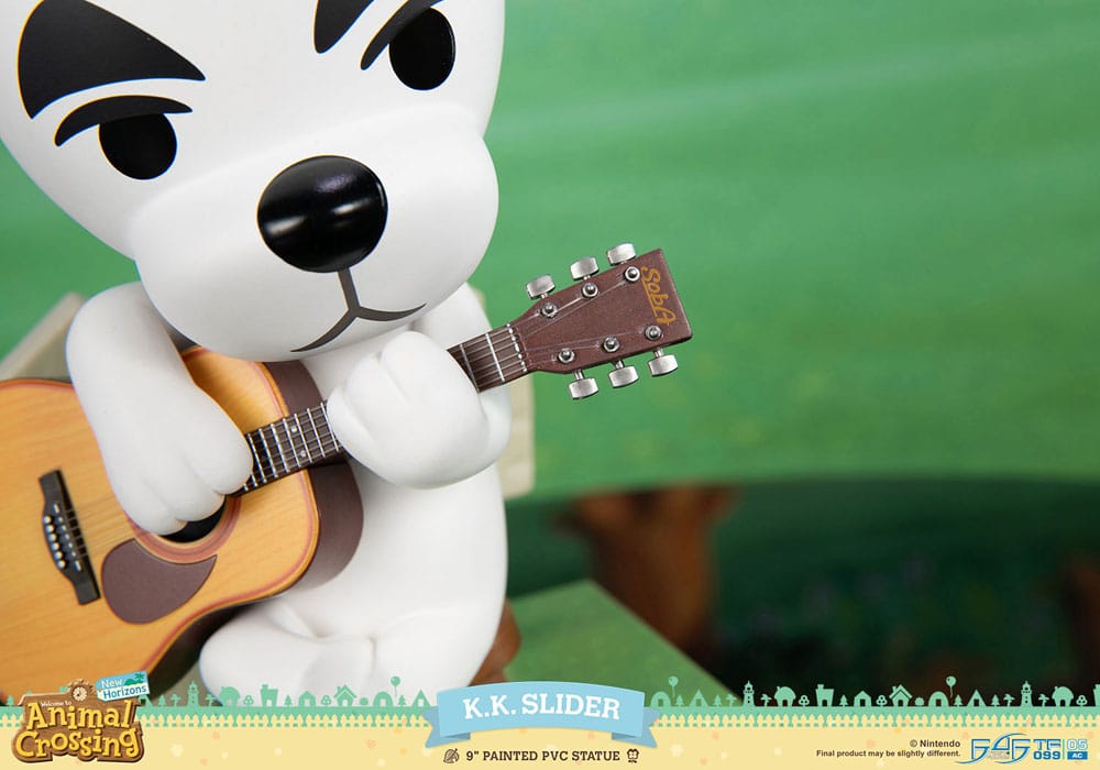 PREORDINE 09/2025 Animal Crossing: New Horizons Statue K.K. Slider 22 cm (PREORDINE NON CANCELLABILE)