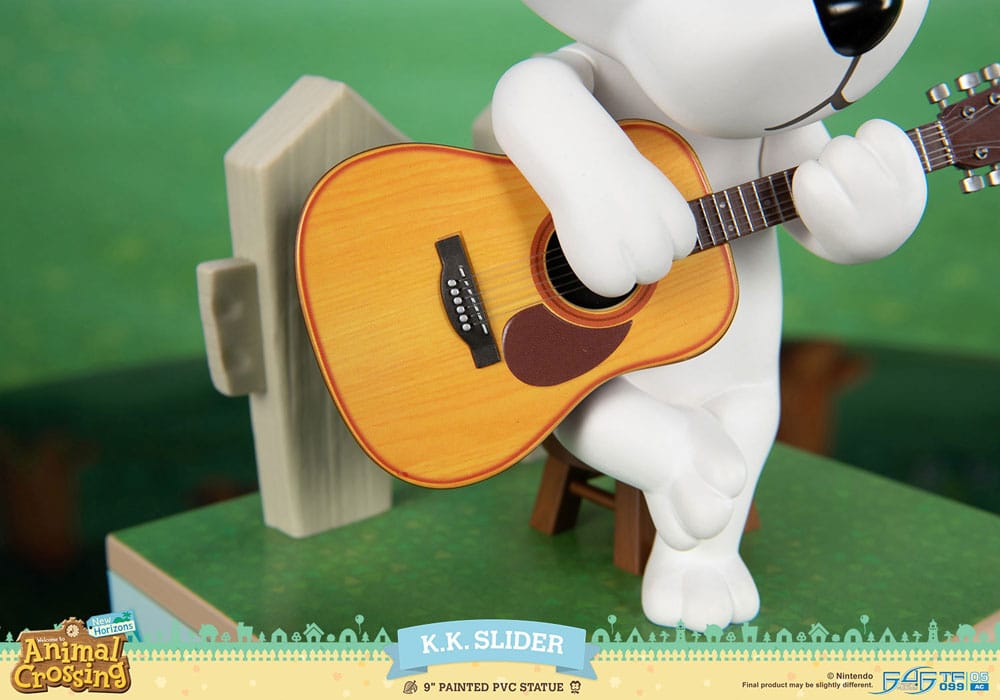 PREORDINE 09/2025 Animal Crossing: New Horizons Statue K.K. Slider 22 cm (PREORDINE NON CANCELLABILE)