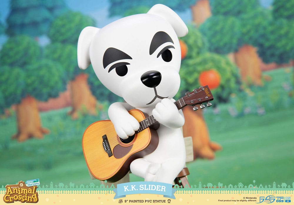 PREORDINE 09/2025 Animal Crossing: New Horizons Statue K.K. Slider 22 cm (PREORDINE NON CANCELLABILE)