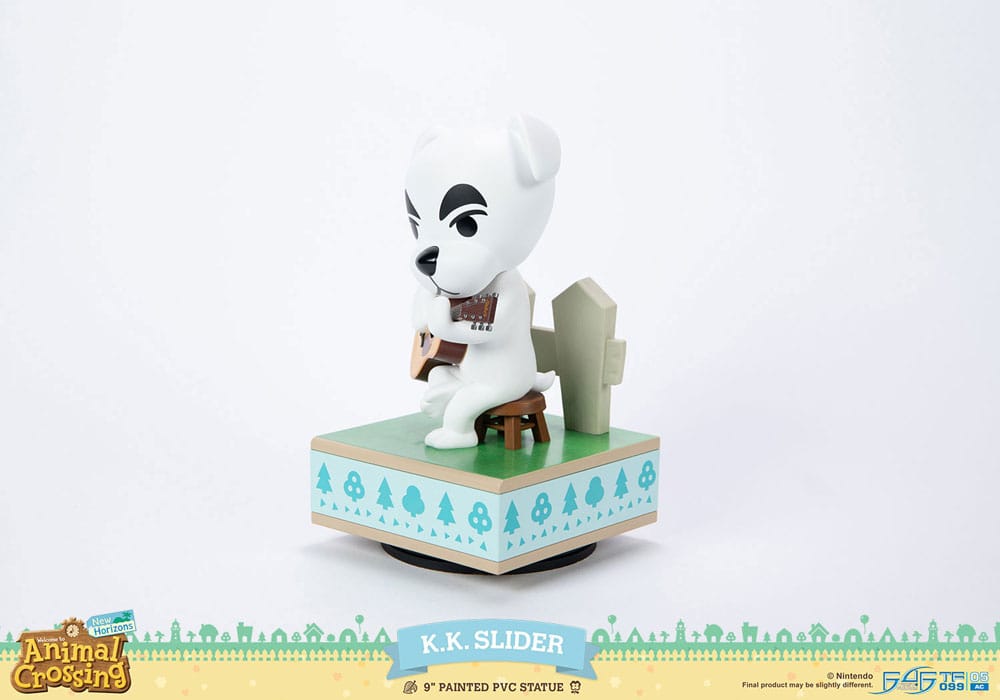PREORDINE 09/2025 Animal Crossing: New Horizons Statue K.K. Slider 22 cm (PREORDINE NON CANCELLABILE)