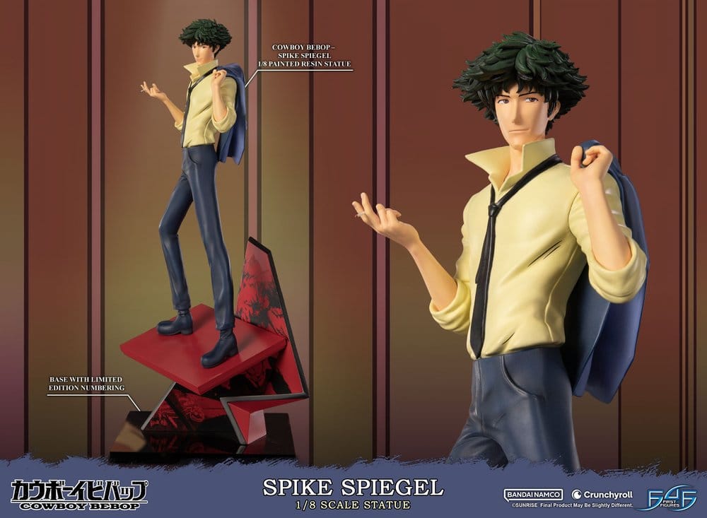 PREORDINE+ 03/2027 (NON CANCELLABILE) Cowboy Bebop Resin Statue 1/8 Spike Spiegel 34 cm