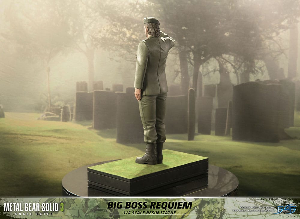 PREORDINE CHIUSO 12/2025 Metal Gear Solid 3: Snake Eater Statue 1/4 Big Boss Requiem 55 cm (PREORDINE NON CANCELLABILE)