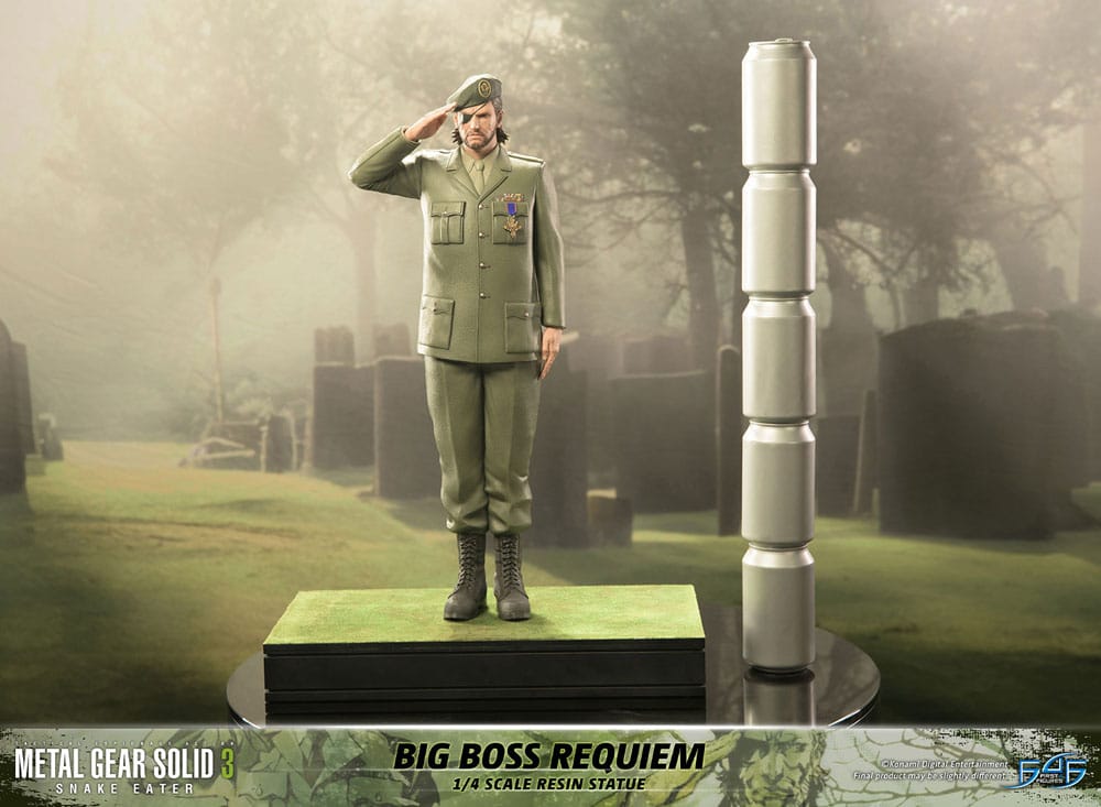 PREORDINE CHIUSO 12/2025 Metal Gear Solid 3: Snake Eater Statue 1/4 Big Boss Requiem 55 cm (PREORDINE NON CANCELLABILE)