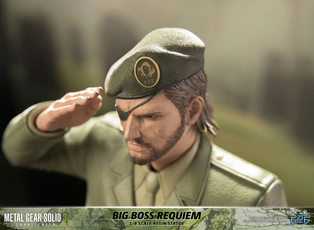 PREORDINE CHIUSO 12/2025 Metal Gear Solid 3: Snake Eater Statue 1/4 Big Boss Requiem 55 cm (PREORDINE NON CANCELLABILE)
