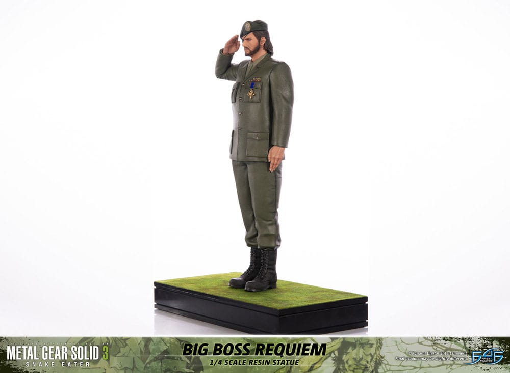 PREORDINE CHIUSO 12/2025 Metal Gear Solid 3: Snake Eater Statue 1/4 Big Boss Requiem 55 cm (PREORDINE NON CANCELLABILE)