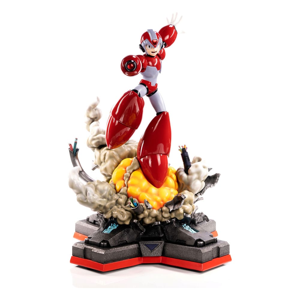 PREORDINE ESAURITO Mega Man X4 Statue X Finale Weapon Rising Fire 45 cm