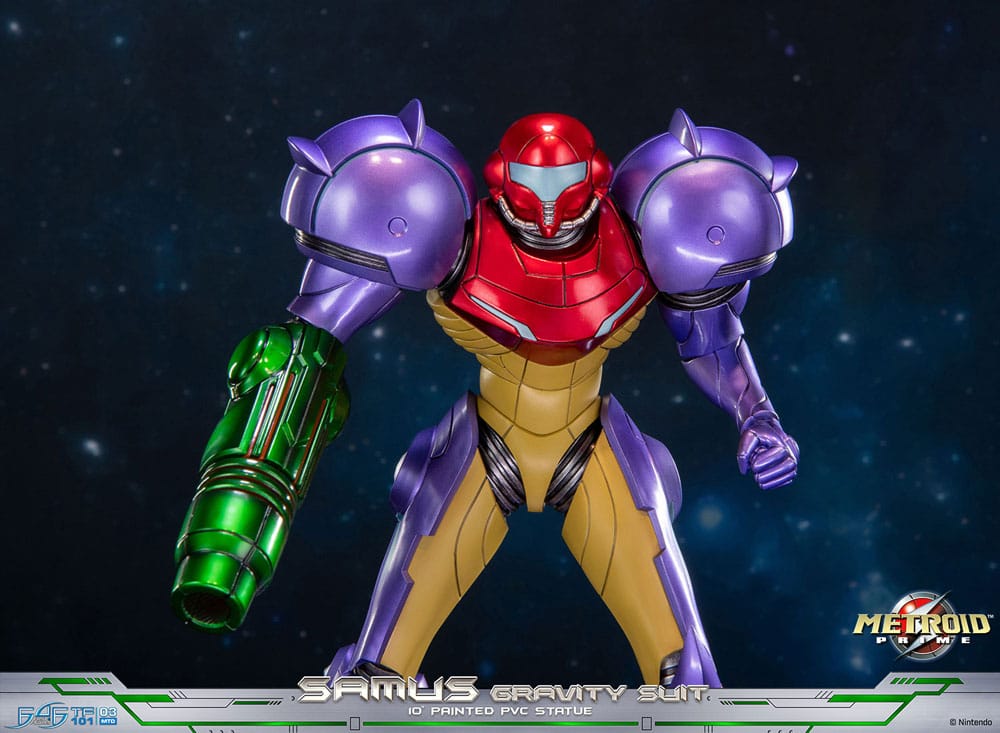 🧪 LAB | SU ORDINAZIONE Metroid Prime PVC Statue Samus Gravity Suit Standard Edition 25 cm