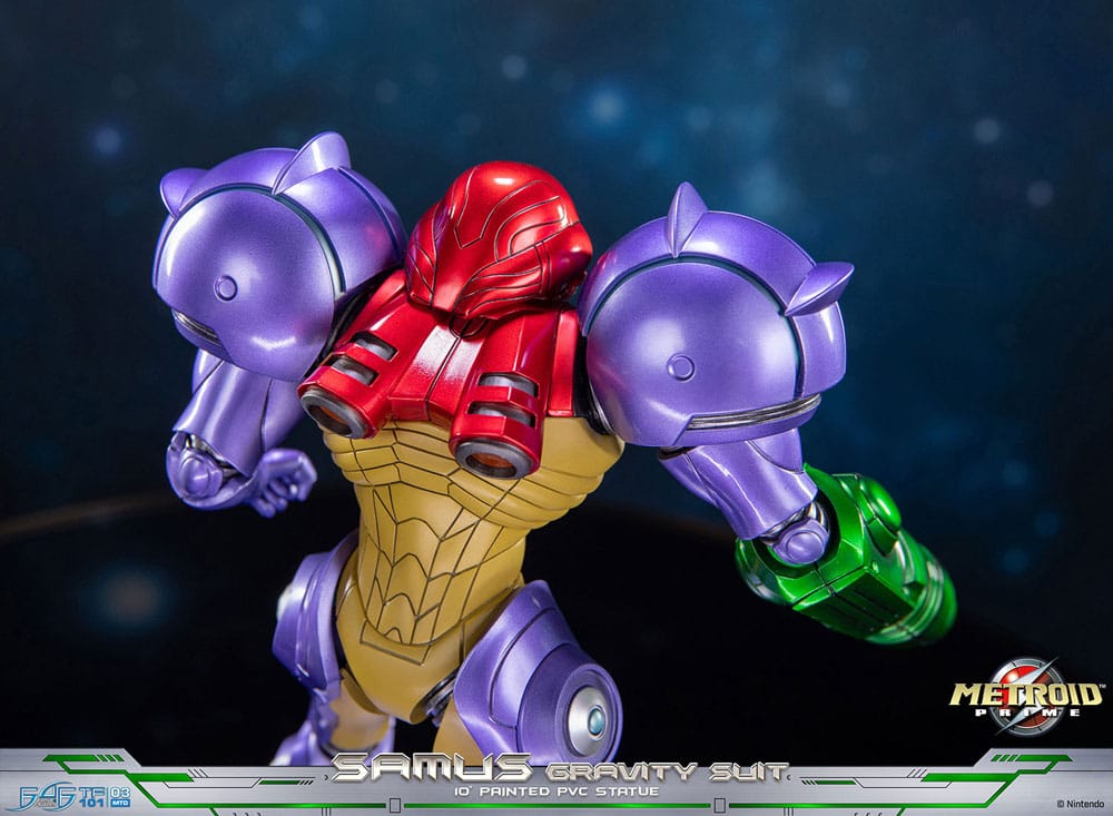 🧪 LAB | SU ORDINAZIONE Metroid Prime PVC Statue Samus Gravity Suit Standard Edition 25 cm