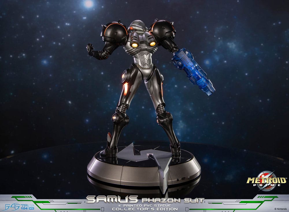 🧪 LAB | SU ORDINAZIONE Metroid Prime PVC Statue Samus Phazon Suit Collector´s Edition 28 cm