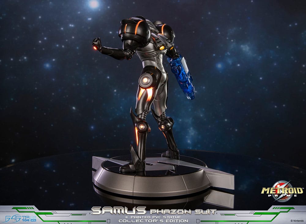 🧪 LAB | SU ORDINAZIONE Metroid Prime PVC Statue Samus Phazon Suit Collector´s Edition 28 cm