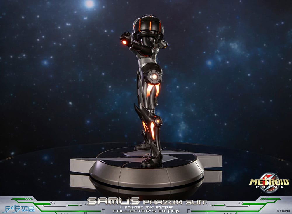 🧪 LAB | SU ORDINAZIONE Metroid Prime PVC Statue Samus Phazon Suit Collector´s Edition 28 cm
