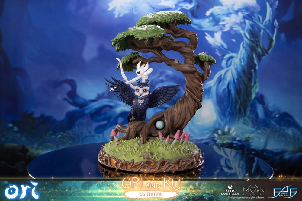PREORDINE 06/2026 Ori and the Will of the Wisps Statue Ori and Ku Day Ver. 38 cm (PREORDINE NON CANCELLABILE)