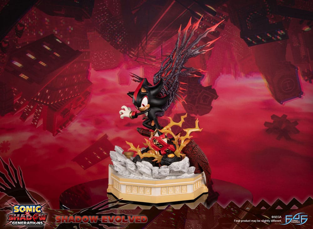 PREORDINE 07/2026 Sonic X Shadow Generations Statue Shadow Evolved 58 cm (PREORDINE NON CANCELLABILE)