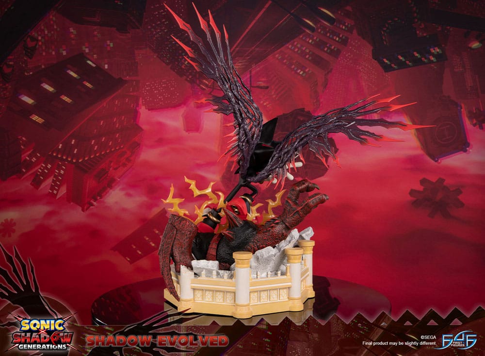 PREORDINE 07/2026 Sonic X Shadow Generations Statue Shadow Evolved 58 cm (PREORDINE NON CANCELLABILE)