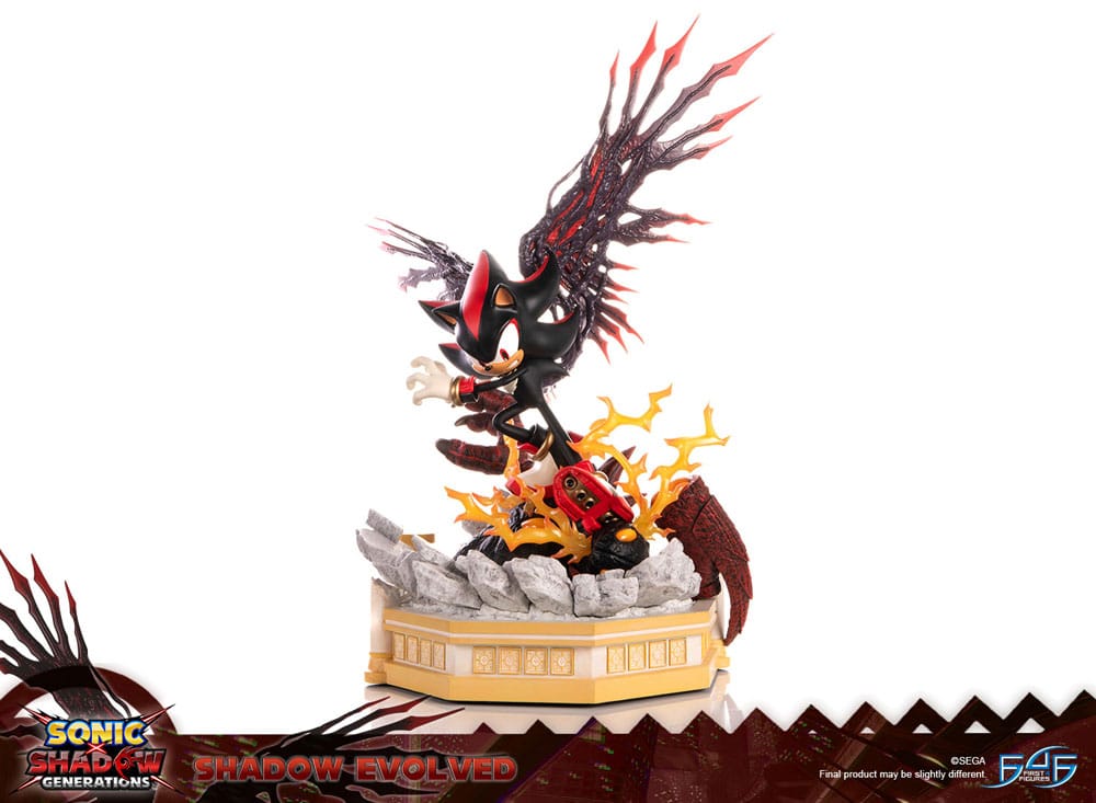 PREORDINE 07/2026 Sonic X Shadow Generations Statue Shadow Evolved 58 cm (PREORDINE NON CANCELLABILE)