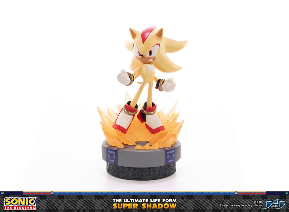 VORBESTELLUNG+ 03/2027 (NICHT STORNIERBAR) Sonic the Hedgehog Die ultimative Lebensform Statue Super Shadow Standard Edition 32 cm