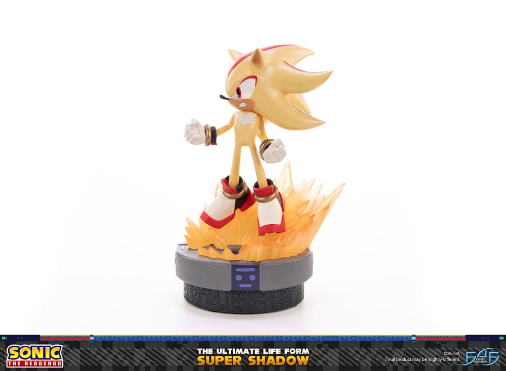 VORBESTELLUNG+ 03/2027 (NICHT STORNIERBAR) Sonic the Hedgehog Die ultimative Lebensform Statue Super Shadow Standard Edition 32 cm
