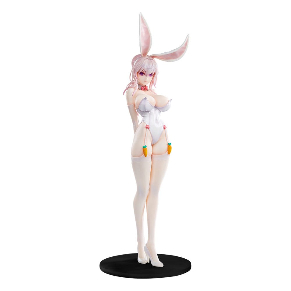 SU ORDINAZIONE Original Character PVC Statue 1/6 Bunny Girls White 34 cm
