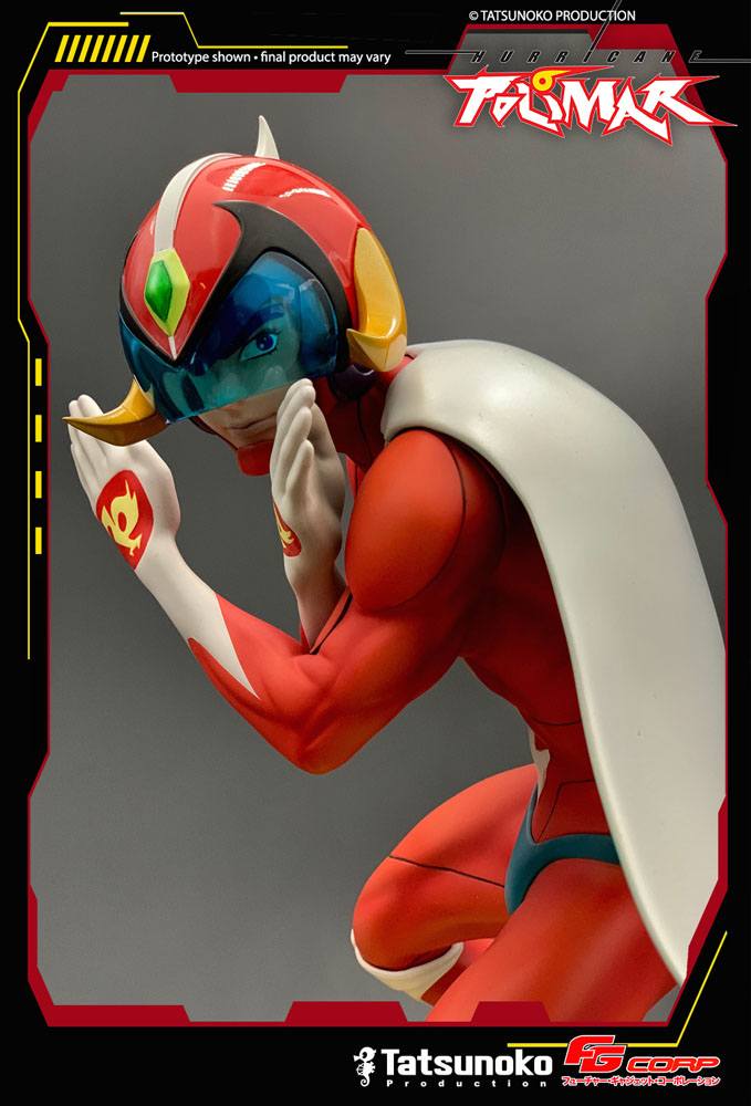 SU ORDINAZIONE Hurricane Polimar Statue 1/4 Hurricane Polimar 45th Anniversary Edition 45 cm