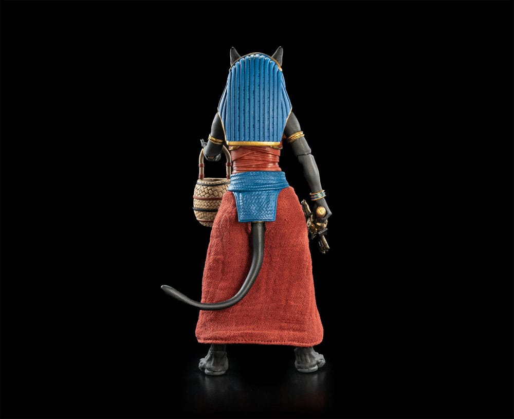 🧪 LAB | SU ORDINAZIONE Figura Obscura Actionfigur Bastet Black & Red