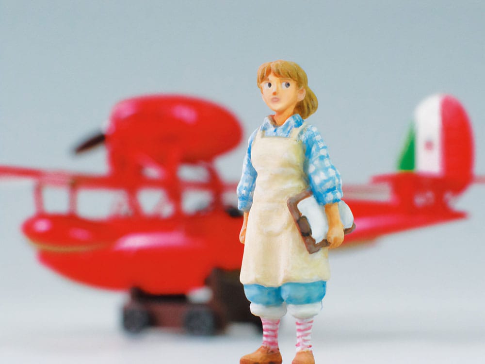 SU ORDINAZIONE Porco Rosso model kit with figure 1/72 Savoia S.21F Version 2 & Fio