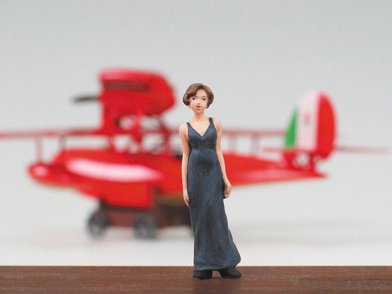 SU ORDINAZIONE Porco Rosso model kit with figure 1/48 Savoia S.21F Version 2 & Gina