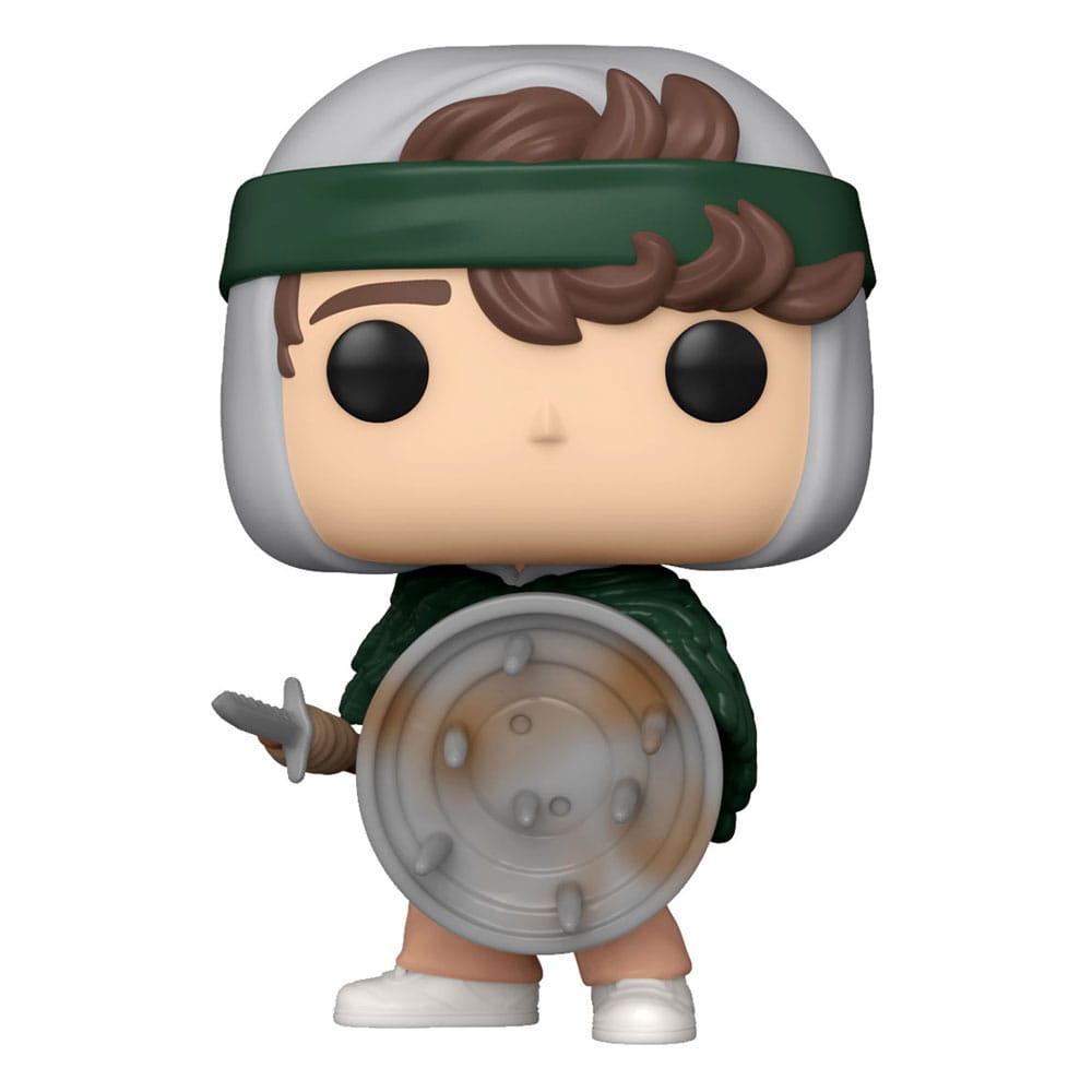 PREORDINE CHIUSO Stranger Things POP! TV Vinyl Figure Hunter Dustin with Shield 9 cm