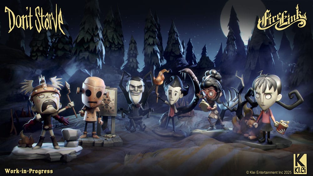 SU ORDINAZIONE Don't Starve PVC Mini Figure Chibi Vol.1 Set (6) 9 cm