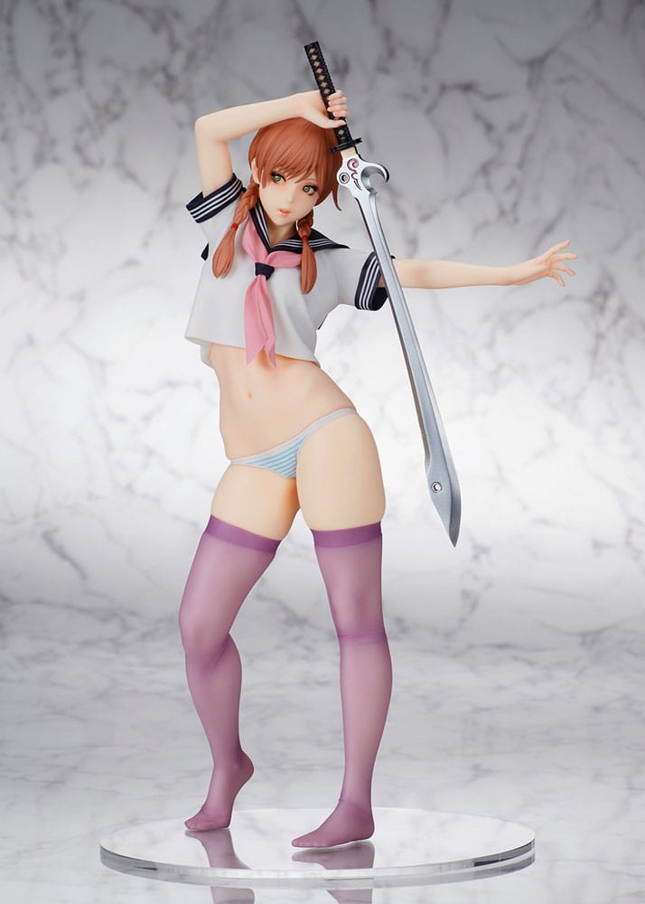 PREORDINE 12/2025 Original Character Hoteri PVC Statue Shii Arisugawa Illustration by Shunya Yamashita 25 cm (PREORDINE NON CANCELLABILE)