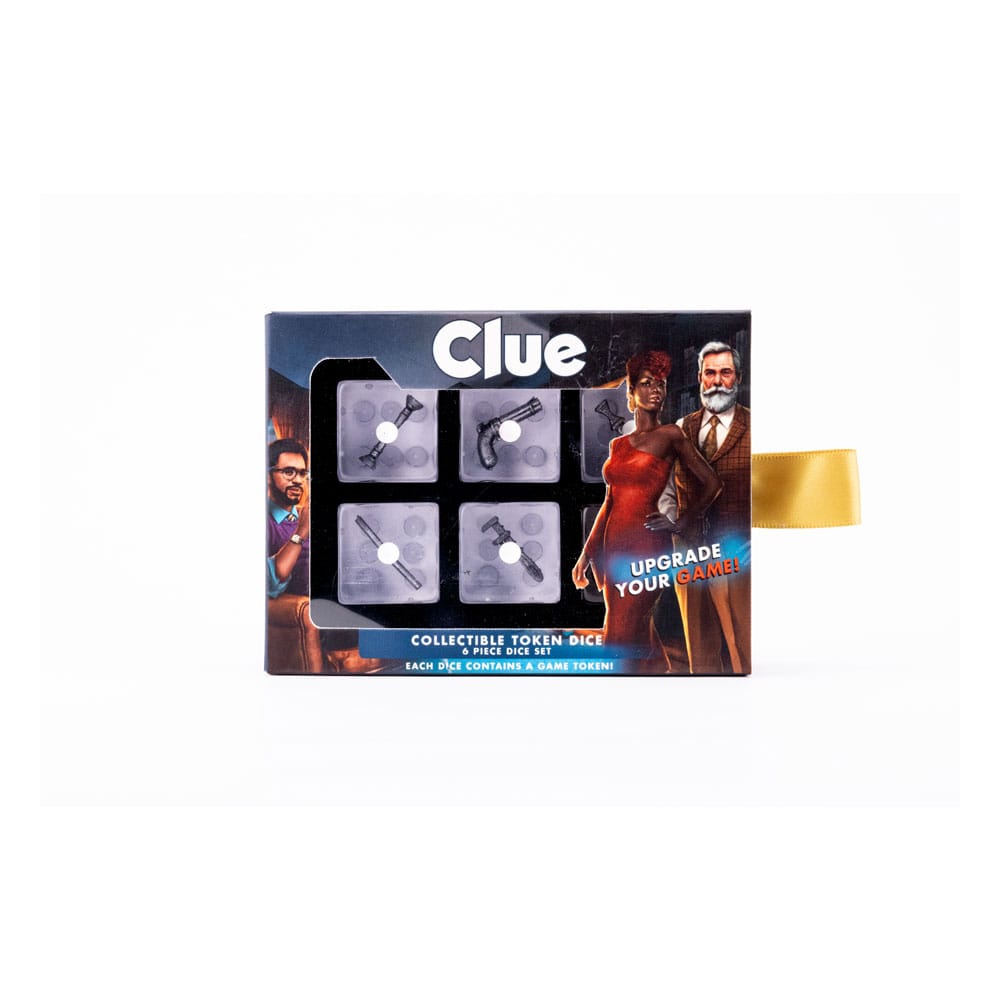 SU ORDINAZIONE Cluedo Dice Set Token Weapons