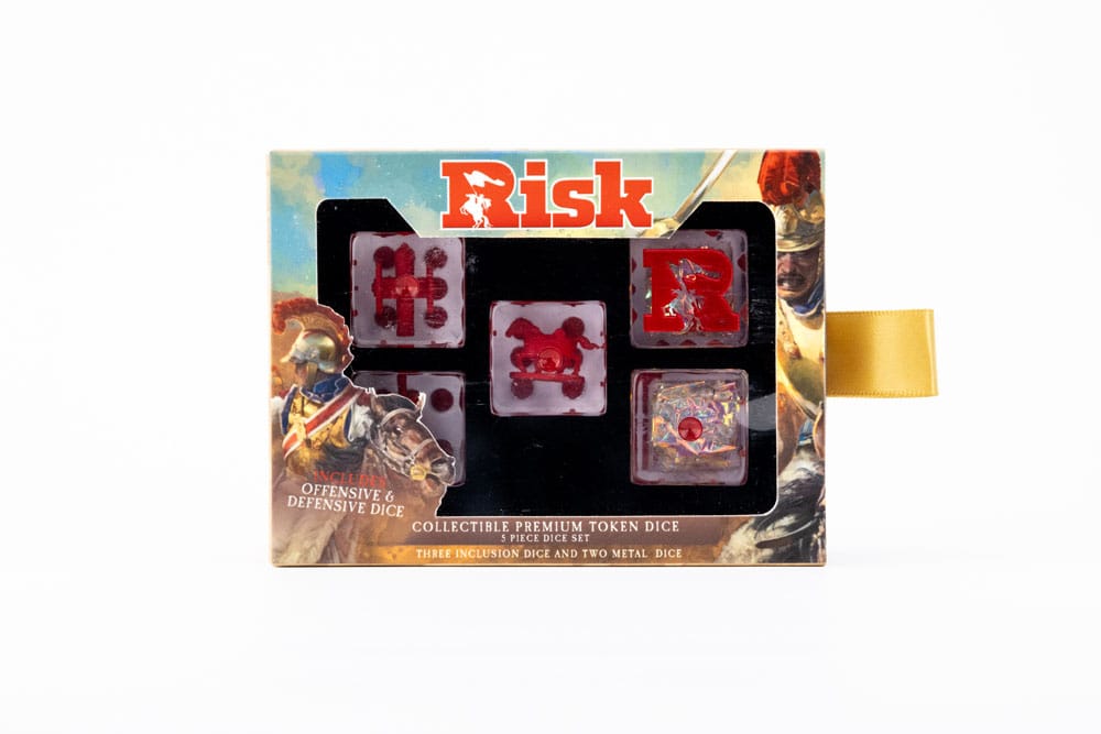 MADE TO ORDER Risk Dice Set Token Offense & Defense