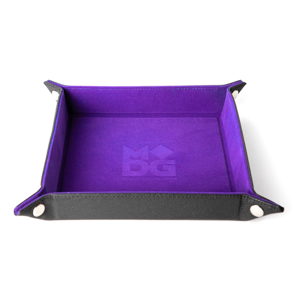 SU ORDINAZIONE FanRoll Folding Dice Tray Velvet Purple