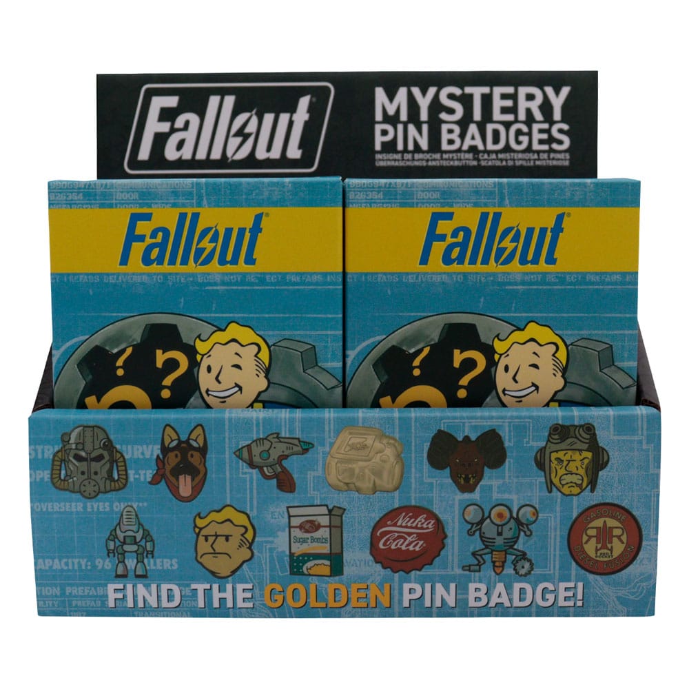 🧪 LAB | SU ORDINAZIONE Fallout World Pin Badge Display Mystery Pin Badge (12)