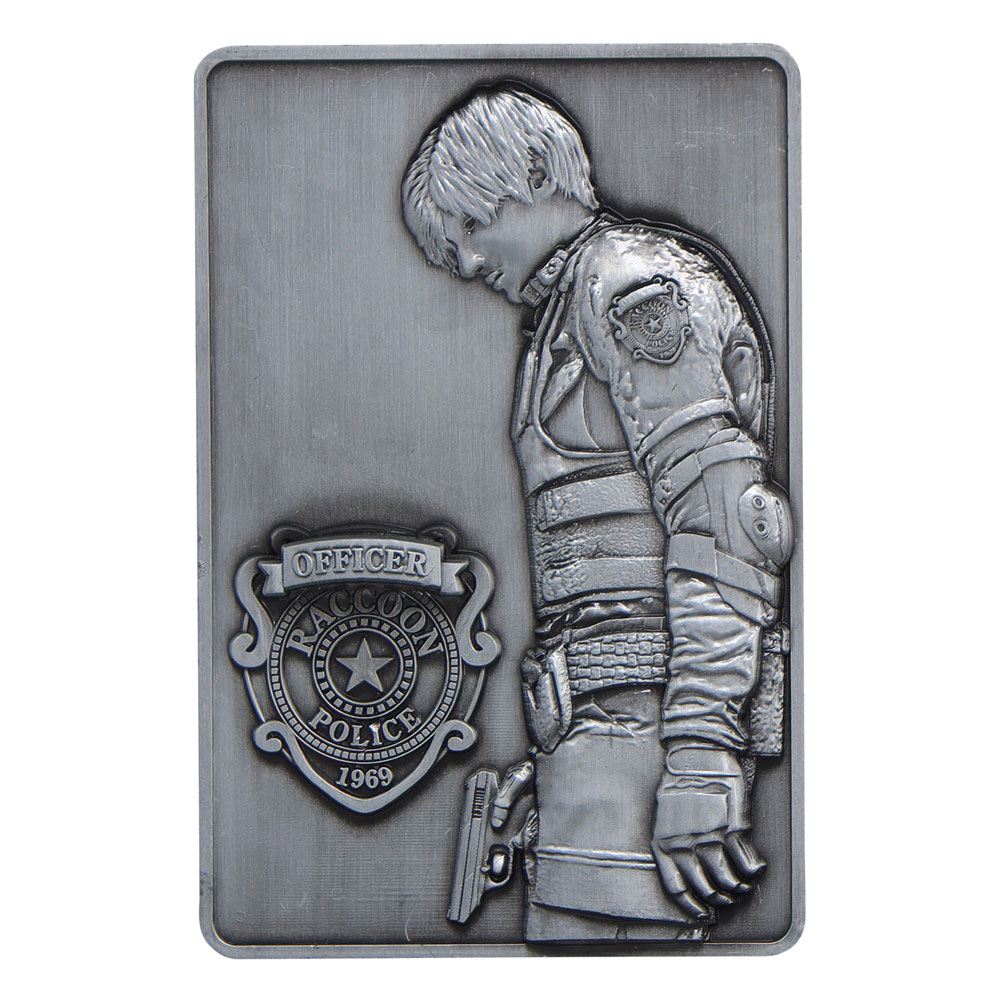 SU ORDINAZIONE Resident Evil 2 Collectible Ingot Leon S. Kennedy Limited Edition
