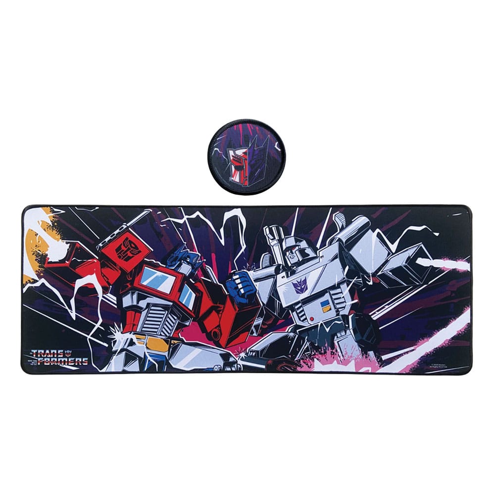 MADE TO ORDER Transformers Desk Pad & Coaster Set