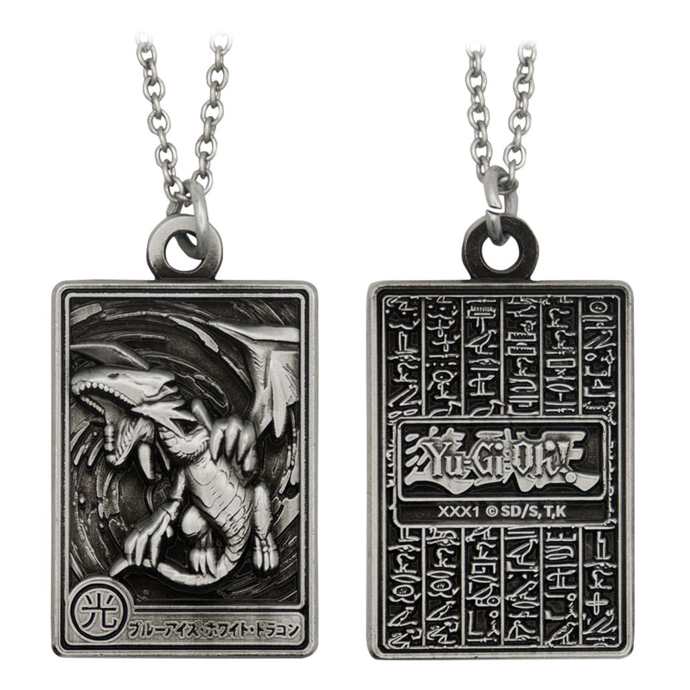 SU ORDINAZIONE Yu-Gi-Oh! Necklace Blue-Eyes White Dragon Limited Edition