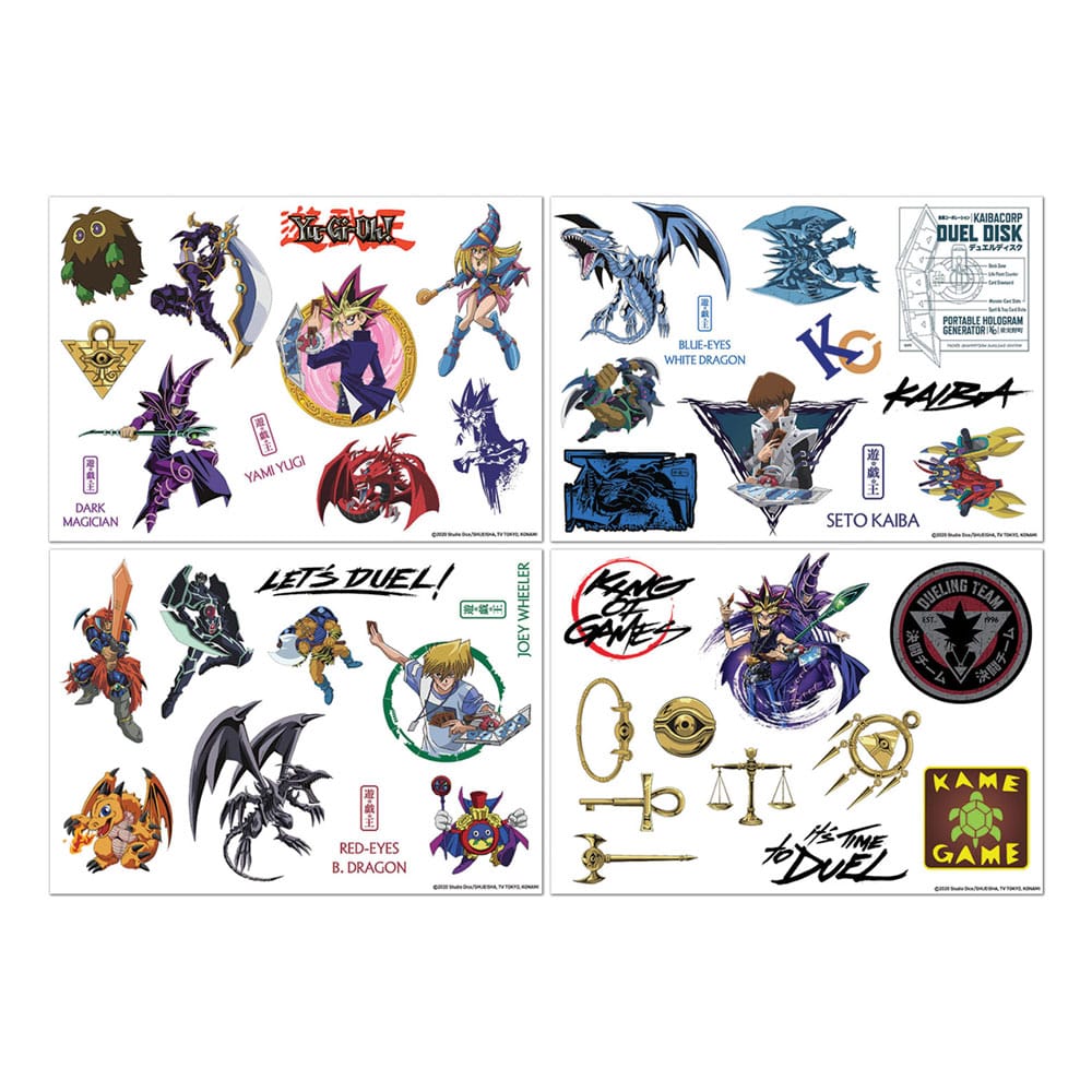 SU ORDINAZIONE Yu-Gi-Oh! Tech Sticker Pack