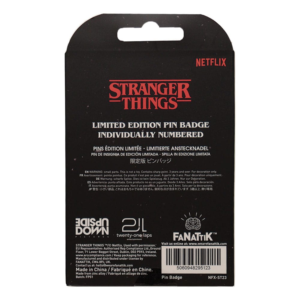 🧪 LAB | SU ORDINAZIONE Stranger Things Pin Badge Castle Byers Limited Edition