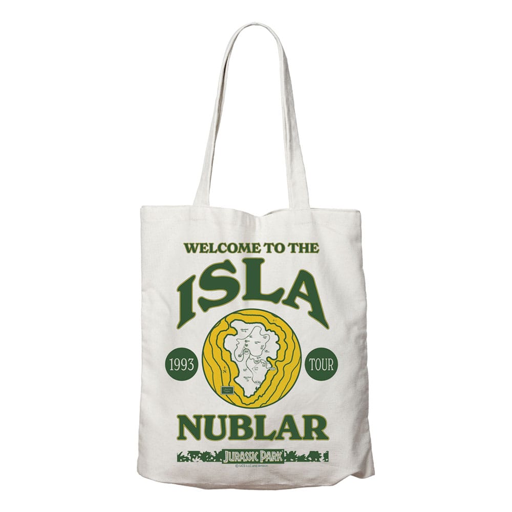 SU ORDINAZIONE Jurassic Park Tote Bag Isla Nublar