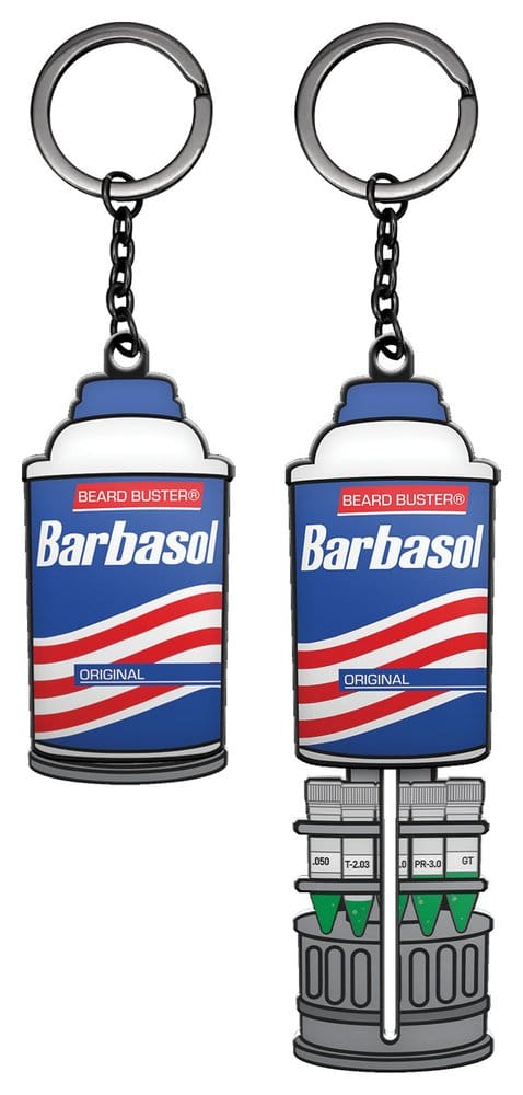 🧪 LAB | SU ORDINAZIONE Jurassic Park Keychain Sliding Barbasol Can