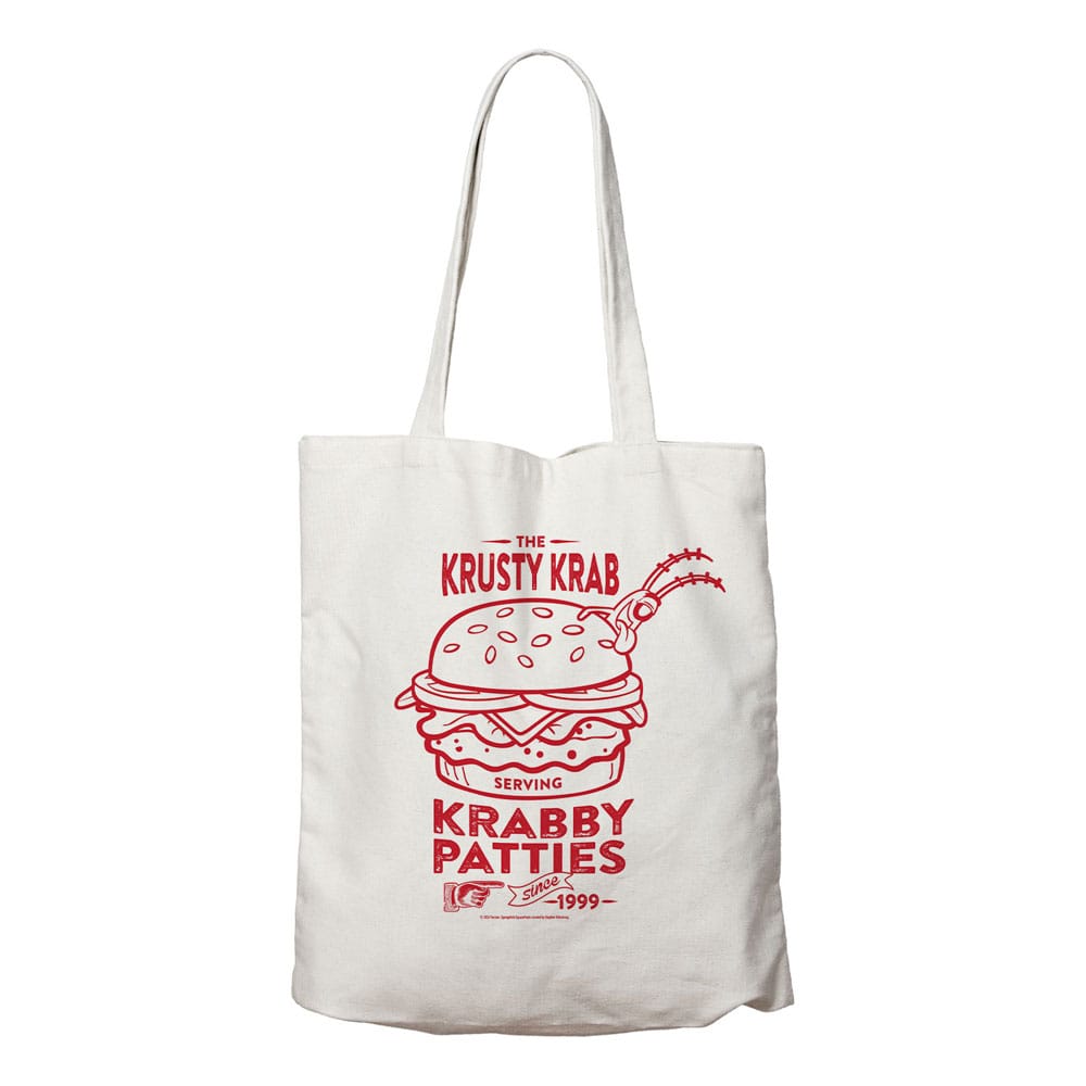 🧪 LAB | SU ORDINAZIONE SpongeBob SquarePants Tote Bag Krusty Krab