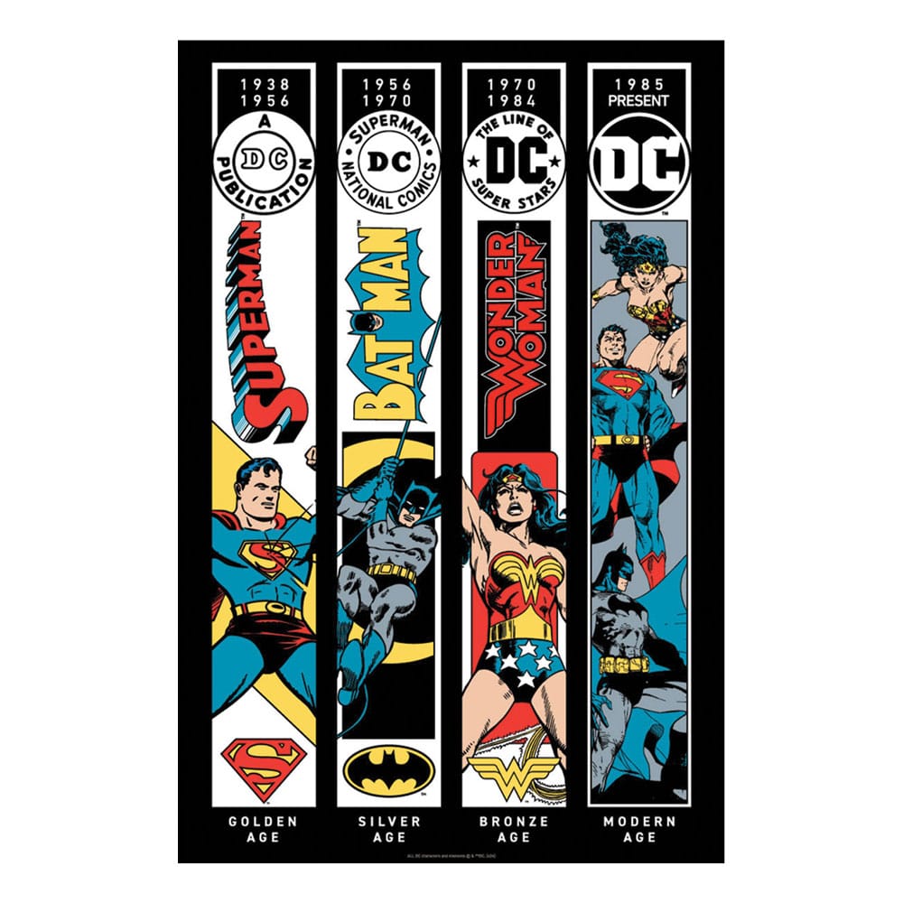 SU ORDINAZIONE DC Comis Art Print Ages Limited Edition 42 x 30 cm