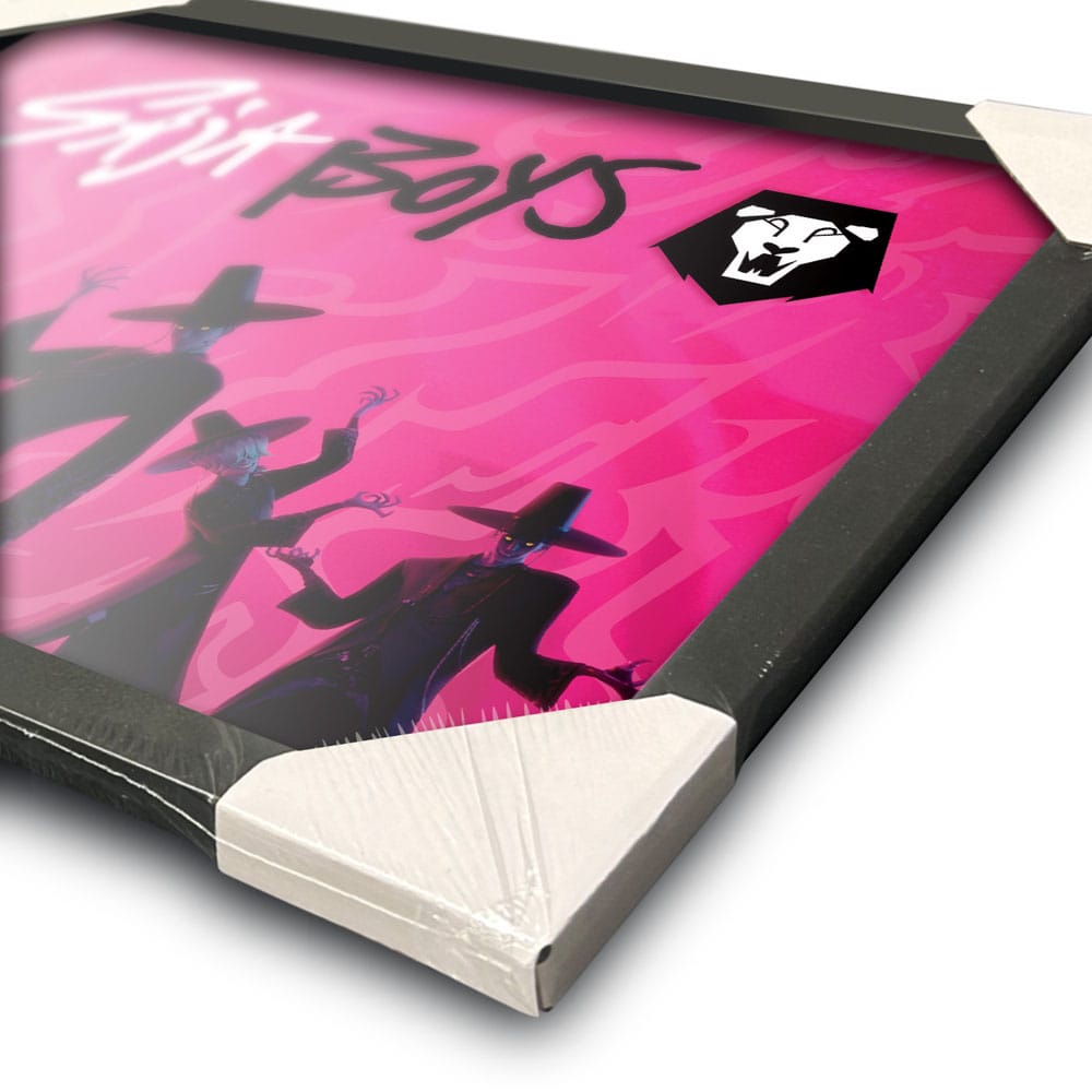 🧪 LAB | SU ORDINAZIONE KPop Demon Hunters Collector Print Framed Poster Saja Boys Idol
