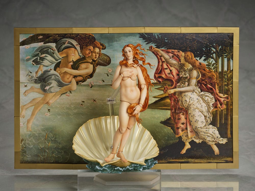 PREORDINE+ 03/2026 The Table Museum Figma Action Figure Botticelli´s The Birth of Venus 15 cm