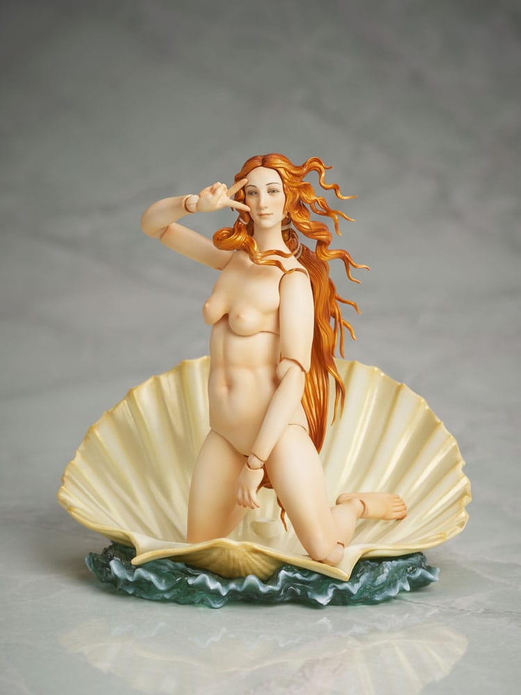 PREORDINE+ 03/2026 The Table Museum Figma Action Figure Botticelli´s The Birth of Venus 15 cm
