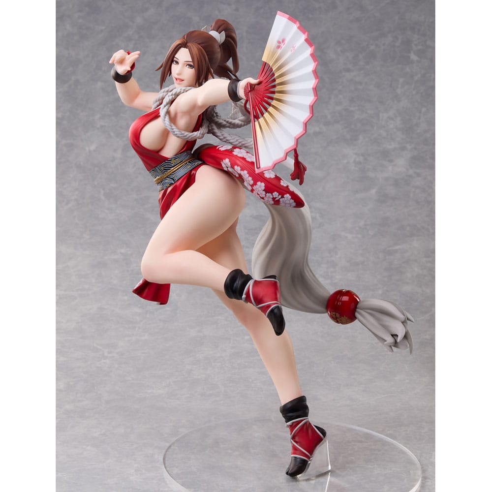 PREORDINE+ 07/2026 (NON CANCELLABILE) Fatal Fury: City of the Wolves B-Style PVC Statue 1/4 Mai Shiranui: Dance of the Cherry Blossom Storm Suzaku 40 cm
