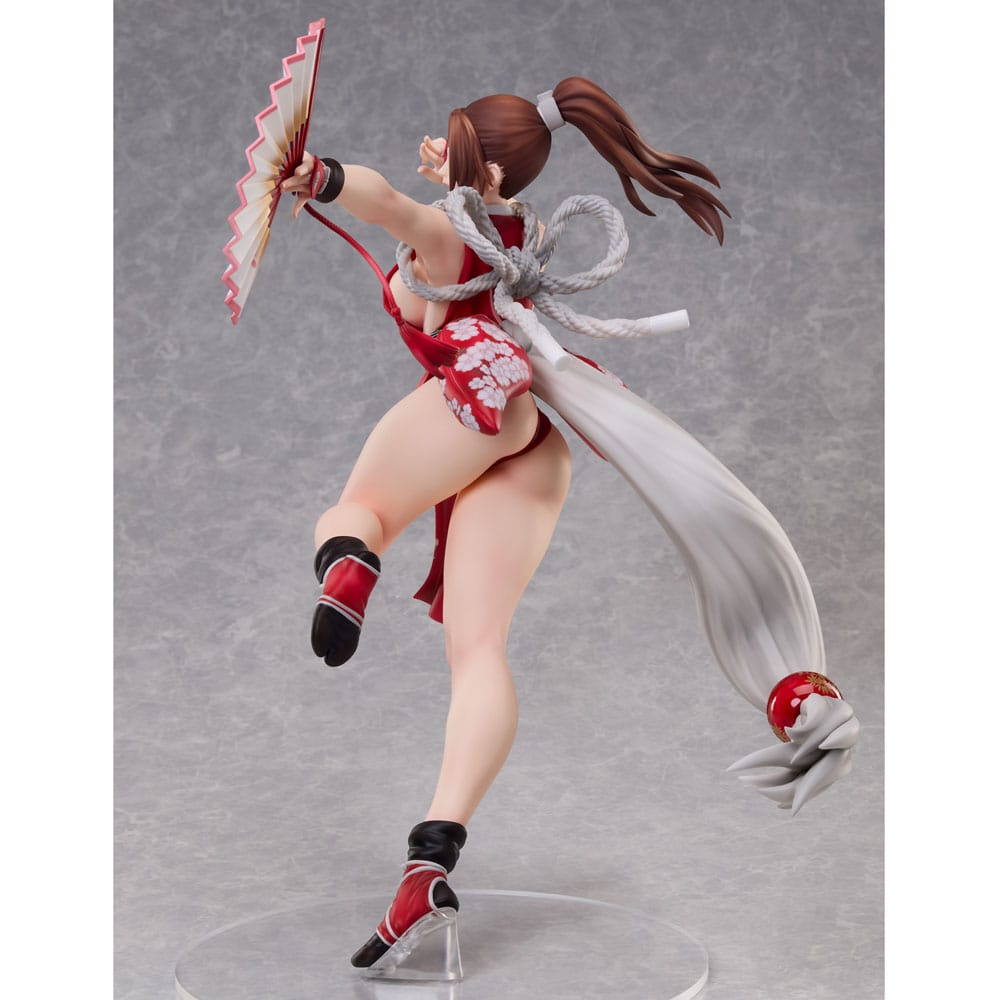 PREORDINE+ 07/2026 (NON CANCELLABILE) Fatal Fury: City of the Wolves B-Style PVC Statue 1/4 Mai Shiranui: Dance of the Cherry Blossom Storm Suzaku 40 cm