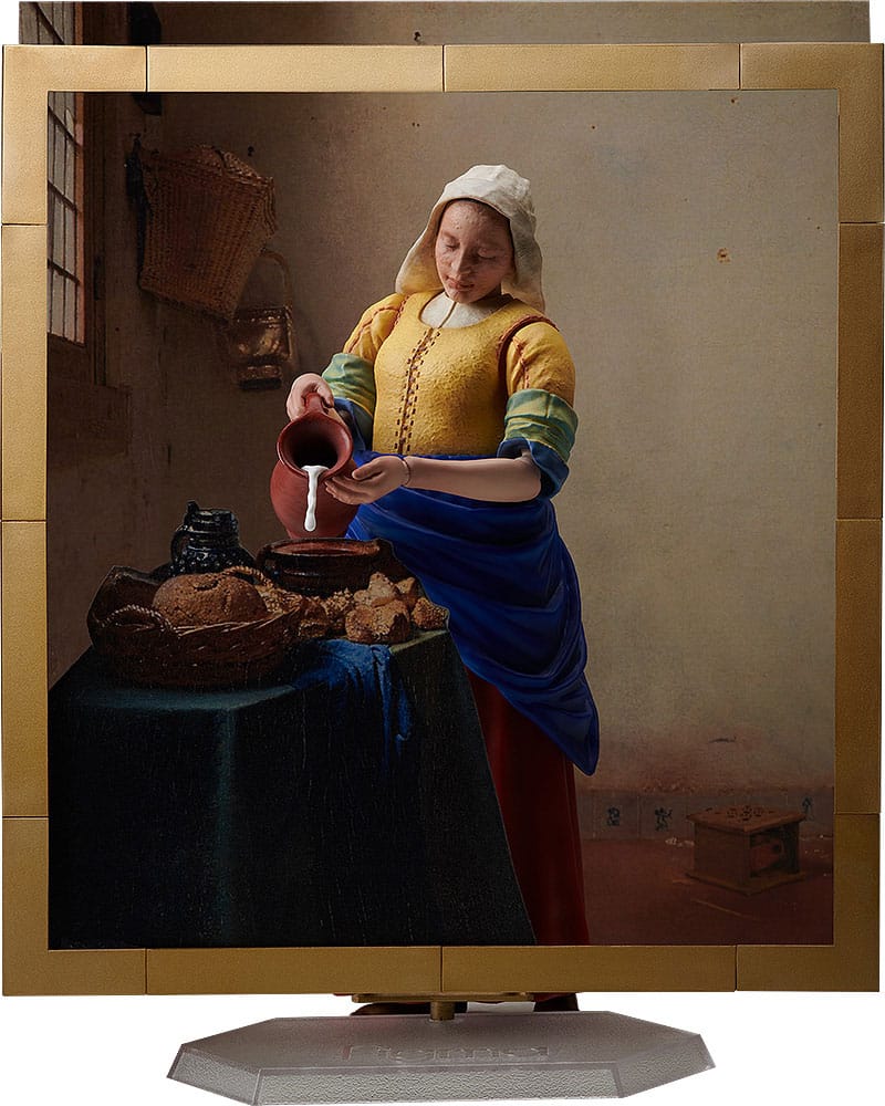 SU ORDINAZIONE The Table Museum Figma Action Figure The Milkmaid by Vermeer 14 cm