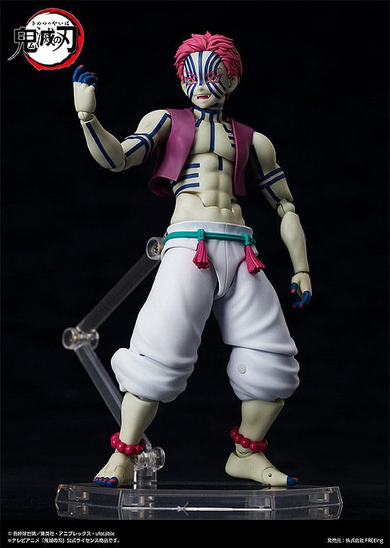 SU ORDINAZIONE Demon Slayer: Kimetsu no Yaiba Figma Action Figure Akaza 15 cm